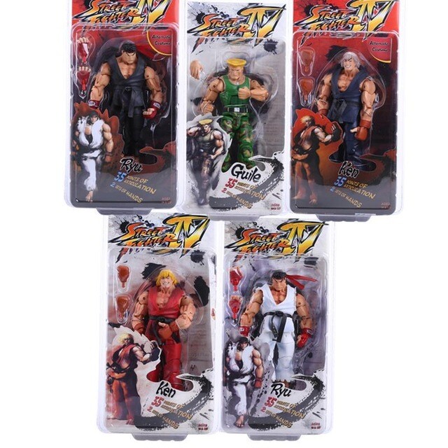 street fighter action figures
